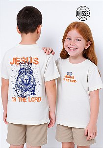 INFANTIL UNISSEX - JESUS IS THE LORD - COR MARFIM