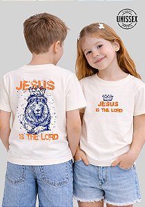 INFANTIL UNISSEX - JESUS IS THE LORD - COR MARFIM