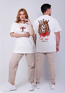 OVERSIZED -  SANTO APOCALIPSE 4:8 - COR MARFIM