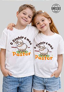 INFANTIL UNISSEX - O SENHOR É O MEU PASTOR