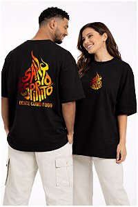 OVERSIZED - SANTO ESPÍRITO - COR PRETO