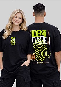 OVERSIZED - IDENTIDADE - COR PRETO