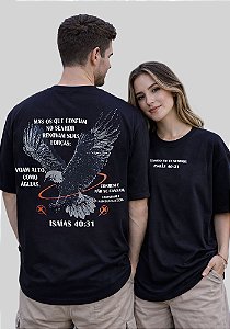 OVERSIZED - VOAM ALTO COMO ÁGUIA - COR PRETO