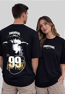 OVERSIZED - 99 NÃO É 100 - COR PRETO