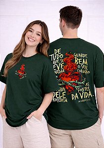 OVERSIZED - DE TUDO O QUE SE DEVE GUARDAR - COR VERDE