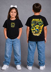 INFANTIL UNISSEX - BRASIL JESUS CRISTO