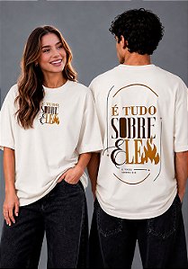 OVERSIZED - É TUDO SOBRE ELE - COR MARFIM
