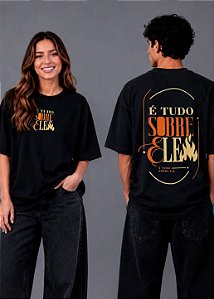 OVERSIZED - É TUDO SOBRE ELE - COR PRETO