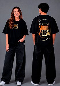 OVERSIZED - É TUDO SOBRE ELE - COR PRETO
