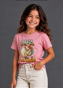INFANTIL FEMININA - LUZ DO MUNDO - COR ROSA