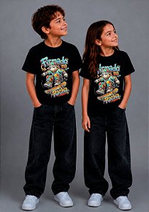 INFANTIL FEMININA - FIRMADO NA ROCHA - COR PRETO