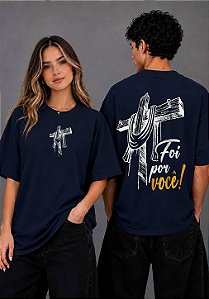 OVERSIZED - FOI POR VOCÊ - COR AZUL