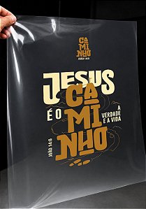 IMPRESSÃO DE DTF - JESUS É O CAMINHO INFANTIL - 23X28 CM