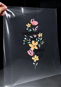 IMPRESSÃO DE DTF -CRESCENDO EM GRAÇA- 13X27 CM