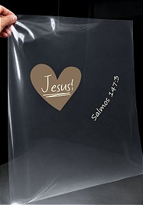 IMPRESSÃO DE DTF - JESUS SALMOS 147:3- 08X08 CM