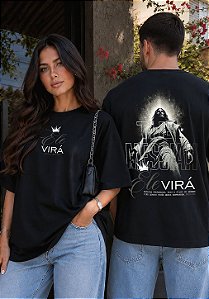 OVERSIZED - ELE VIRÁ - COR PRETO