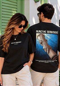 OVERSIZED - MÃOS NUNCA ME ABANDONARÁ - COR PRETO