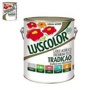 Tinta Látex Acrílico Lukscolor Tradição 3,6l Branco