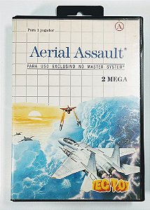 Jogo Aerial Assault - Master System