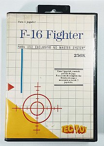 Jogo F-16 Fighter - Master System