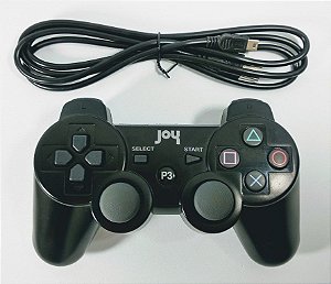 Controle com fio - PS3