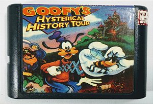 Jogo Goofys Hysterical History Tour - Mega Drive