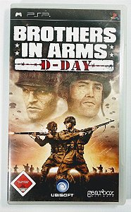 Jogo Brothers in Arms D-Day Original - PSP