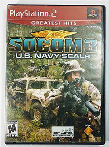 Jogo Socom 3 U.S Navy Seals Original - PS2