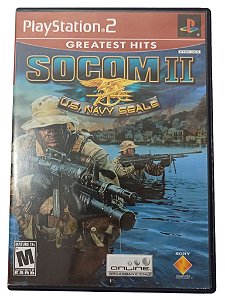 Jogo Socom II U.S Navy Seals Original - PS2
