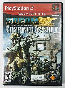 Jogo Socom Combined Assault Original - PS2