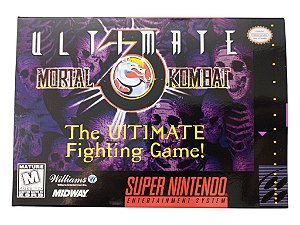 Jogo Ultimate Mortal Kombat 3 - SNES