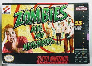 Jogo Zombies ate my Neighbors - SNES