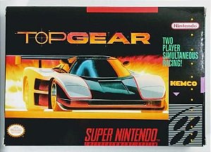 Jogo Top Gear - SNES