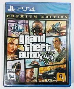 Gta 5 Premium Edition Ps4 Mídia Física Lacrado Original Novo em