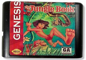 Jogo The Jungle Book - Mega Drive