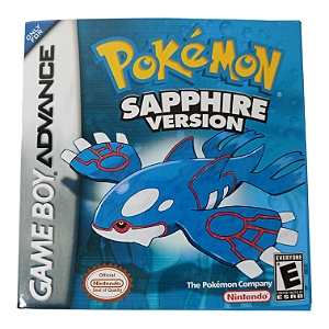 Jogo Pokemon Sapphire version - GBA