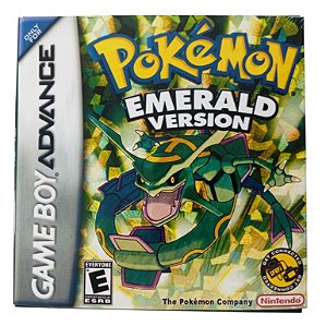 Jogo Pokemon Emerald version - GBA