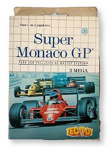 Jogo Super Monaco GP - Master System