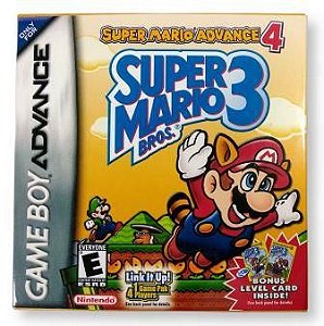 Jogo Super Mario Bros 3 - GBA