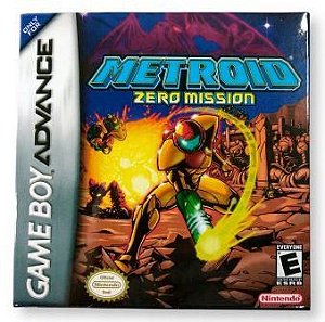 Jogo Metroid Zero Mission - GBA