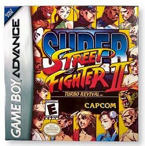 Jogo Super Street Fighter 2 Turbo Revival - GBA