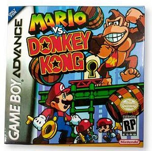 Jogo Mario vs. Donkey Kong - GBA