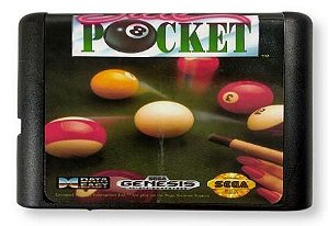 Jogo Side Pocket - Mega Drive