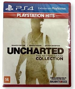 Uncharted Collection Ps4 Mídia Física Lacrado