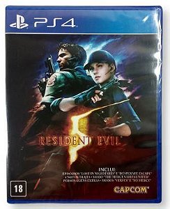 Jogo Resident Evil 5 (lacrado) - PS4