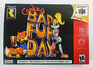 Jogo Conkers Bad Fur Day - N64