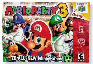 Jogo Mario Party 3 - N64