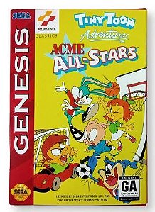 Jogo Tiny Toon Adventures ACME All-Stars - Mega Drive