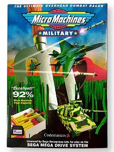 Jogo Micro Machines Military - Mega Drive