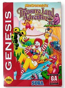 Jogo MC Donalds Treasure Land Adventure - Mega Drive